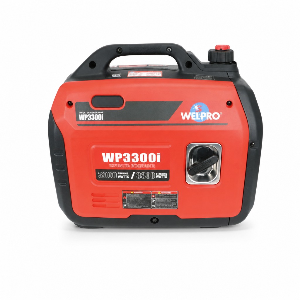 Gasoline Generator WP3300i rental in Phuket standing on white floor