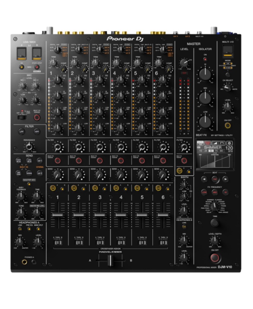 Pioneer DJM-V10 professional DJ mixer rental in Phuket