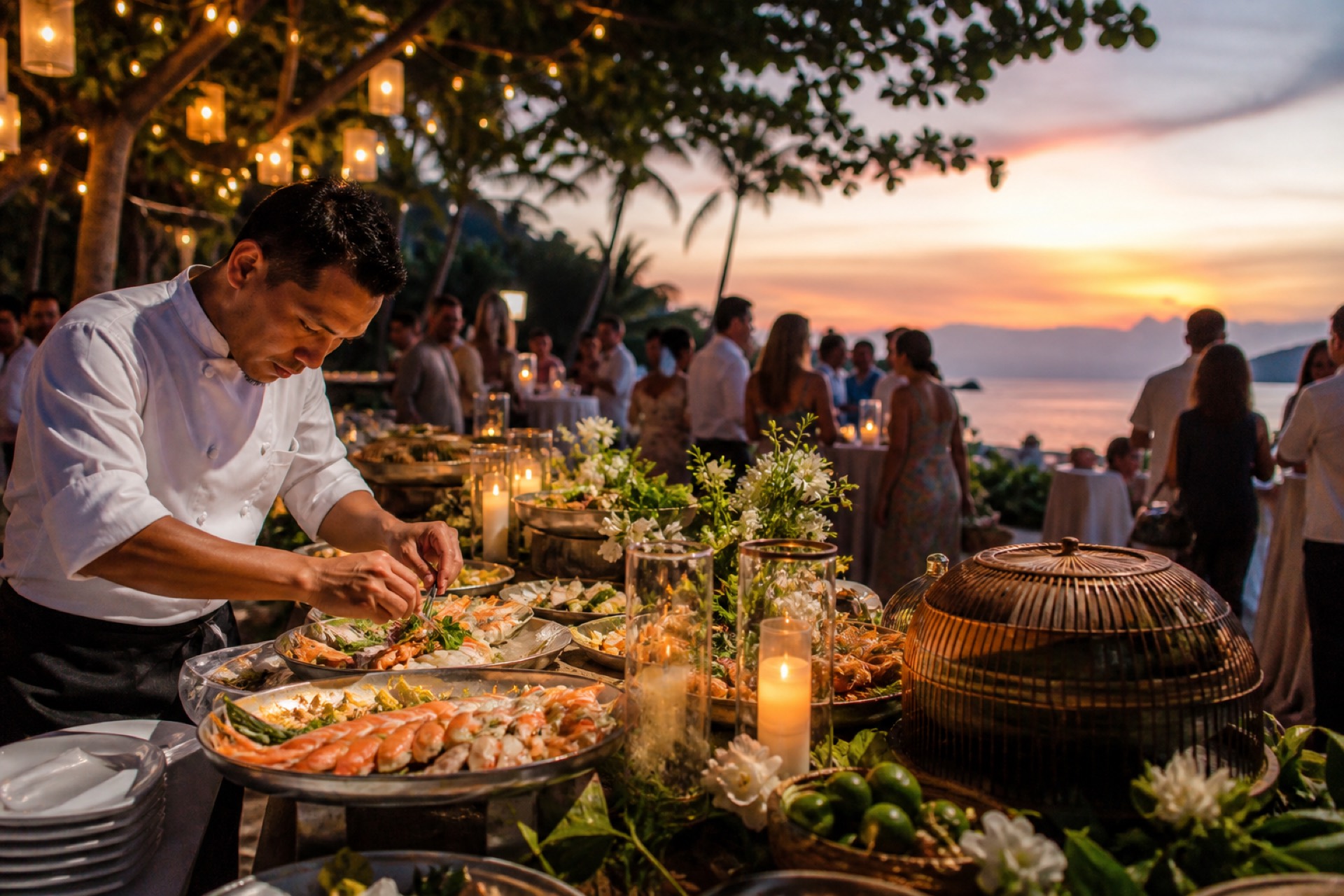 Catering for events and private celebrations in Phuket
