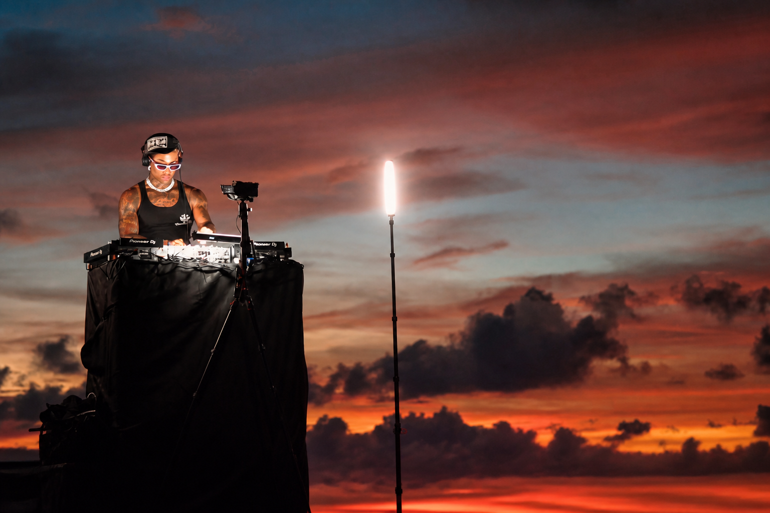 Ronny J live DJ set at Sri Panwa, Phuket